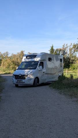 Van per Cavalli Ameline HARAS 3 PLACES RENAULT MASTER 2016 Occasione