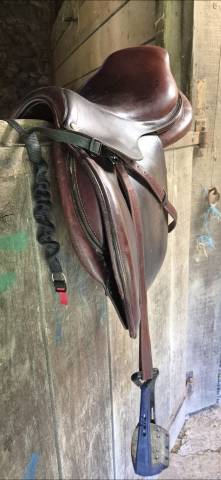 Sella da salto ostacoli CWD  17.5" - 2014