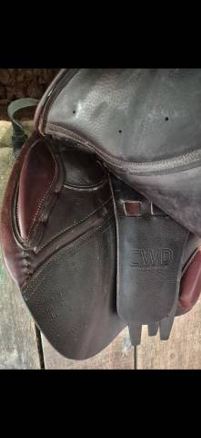 Sella da salto ostacoli CWD  17.5" - 2014