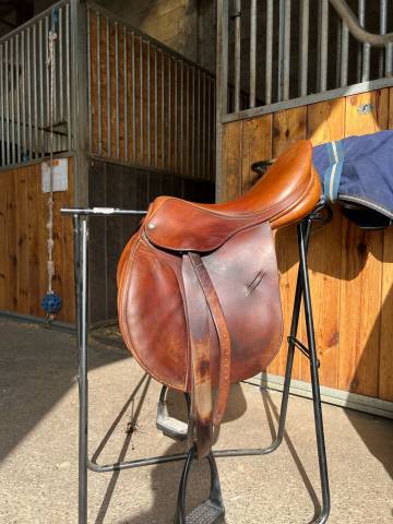 Sella mista Childeric  17.5" - 1997