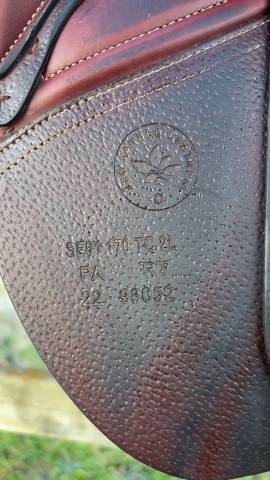 Sella da salto ostacoli CWD  17" - 2022