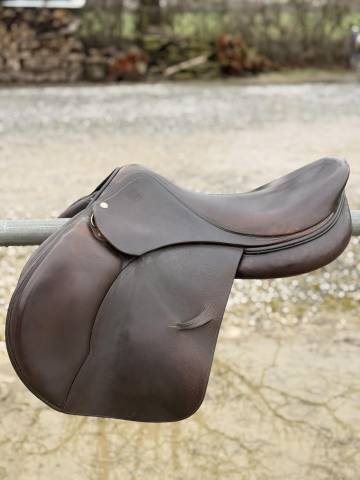 Sella da salto ostacoli Devoucoux  17.5" - 2013