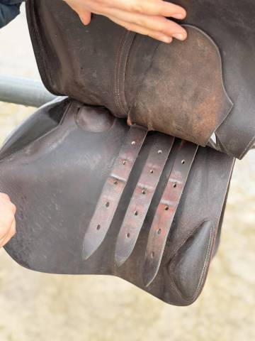 Sella da salto ostacoli Devoucoux  17.5" - 2013