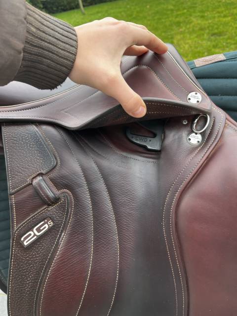 Sella da salto ostacoli CWD  17.5" - 2017