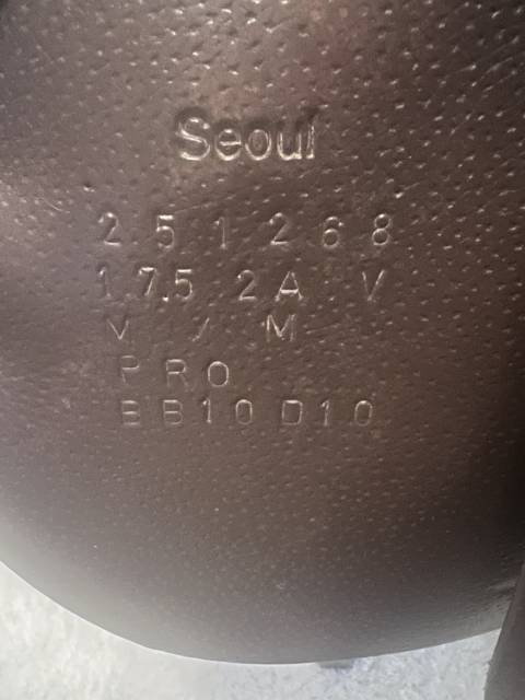 Sella da salto ostacoli Forestier  17.5" - 2025