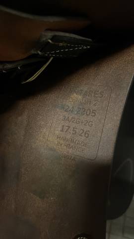 Sella da salto ostacoli Antar&egrave;s  17.5" - 2023