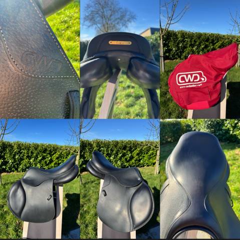 Sella da salto ostacoli CWD  17" - 2024