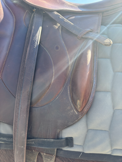 Sella da cross Devoucoux  17" - 2016