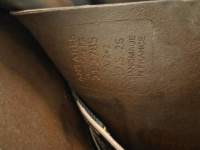 Sella da salto ostacoli Antar&egrave;s  17.5" - 2021