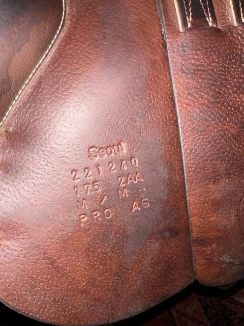 Sella da salto ostacoli Forestier  17.5" - 2022