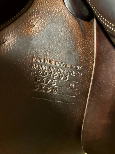 Sella da salto ostacoli Delgrange  17.5" - 2020