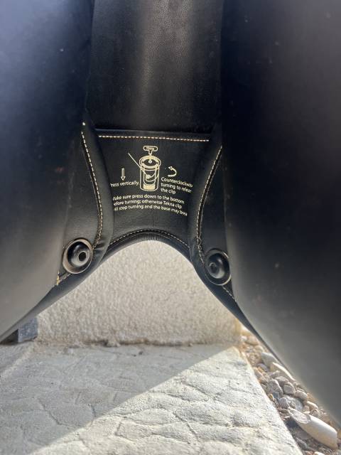 Sella da salto ostacoli Tekna  17.5" - 2013