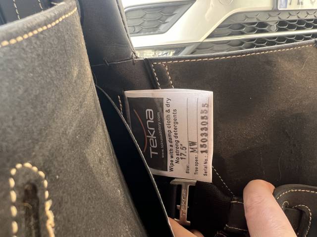 Sella da salto ostacoli Tekna  17.5" - 2013