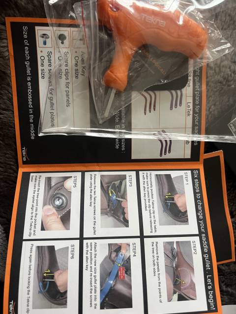 Sella da salto ostacoli Tekna  17.5" - 2013