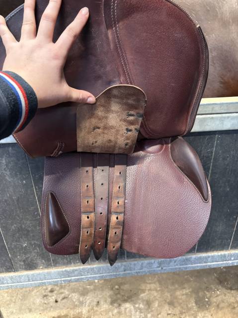 Sella da salto ostacoli Devoucoux  17.5" - 2022