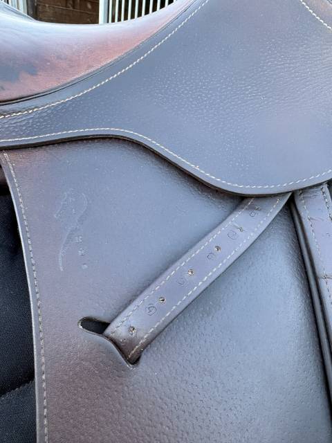 Sella da salto ostacoli Antar&egrave;s  17" - 2007