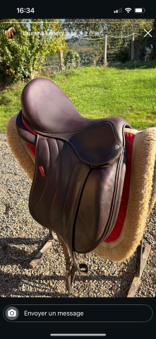 Sella mista Devoucoux  17.5" - 2019