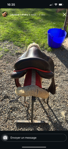 Sella mista Devoucoux  17.5" - 2019