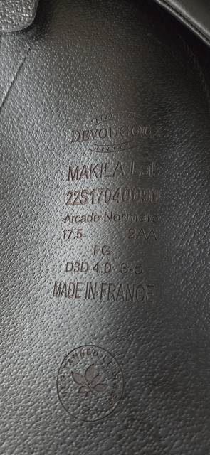 Sella da dressage Devoucoux  17.5" - 2022