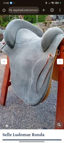 Sella spagnola Ludomar  17.5" - 2015