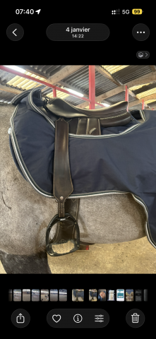 Sella da salto ostacoli Forestier  18" - 2025