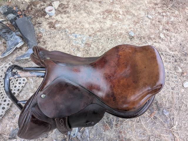 Sella da salto ostacoli CWD  17" - 2005