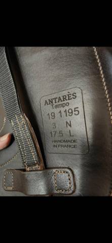 Sella da dressage Antar&egrave;s  17.5" - 2019