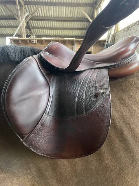 Sella da salto ostacoli CWD  17.5" - 2012