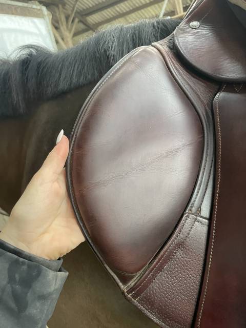 Sella da salto ostacoli CWD  17.5" - 2012