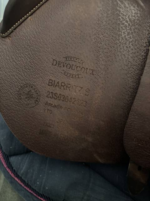 Sella da salto ostacoli Devoucoux  17" - 2023