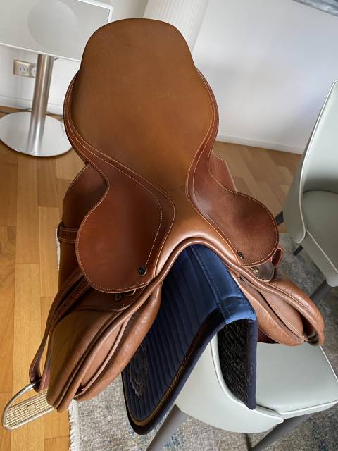 Sella da salto ostacoli Zaldi  17" - 2000