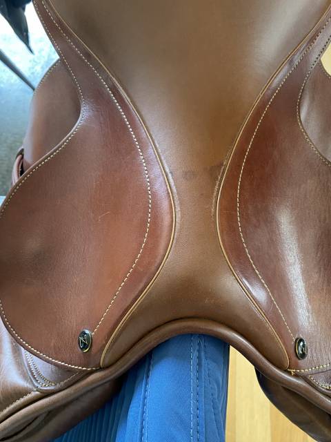 Sella da salto ostacoli Zaldi  17" - 2000