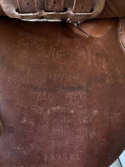 Sella da salto ostacoli Zaldi  17" - 2000