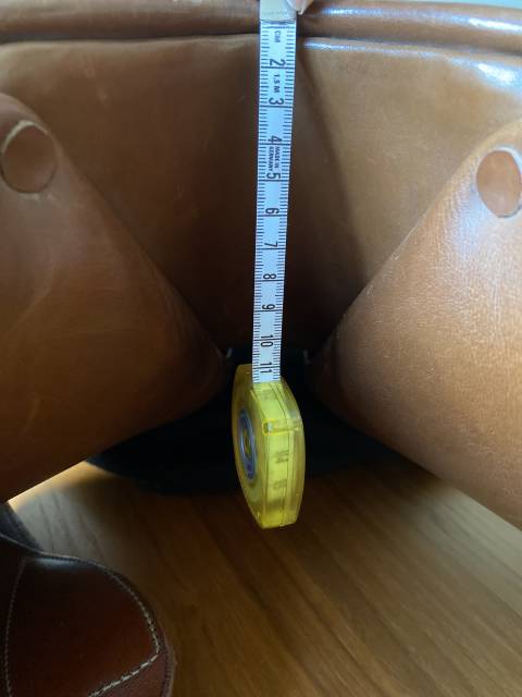 Sella da salto ostacoli Zaldi  17" - 2000