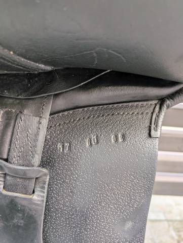 Sella mista Euroriding Topas Halfinger  17" - 2008