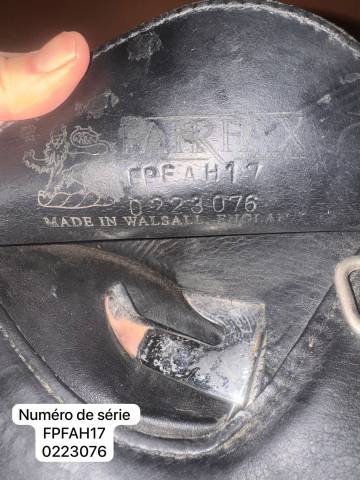 Sella da cross Fairfax EROS XC MONOFLAP 17" - 2023