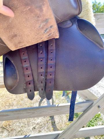 Sella da salto ostacoli Forestier  17.5" - 2024