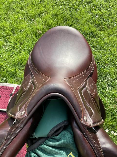 Sella da cross Devoucoux  17.5" - 2024