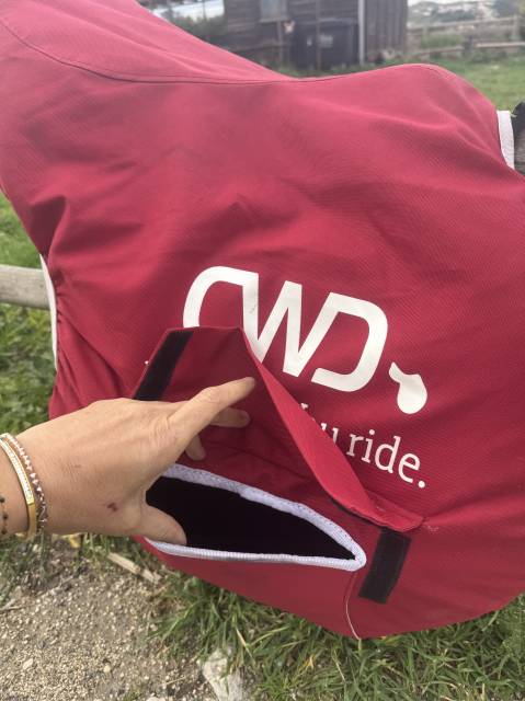 Sella da salto ostacoli CWD  18" - 2012