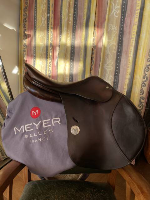 Sella da salto ostacoli Meyer  17" - 2011