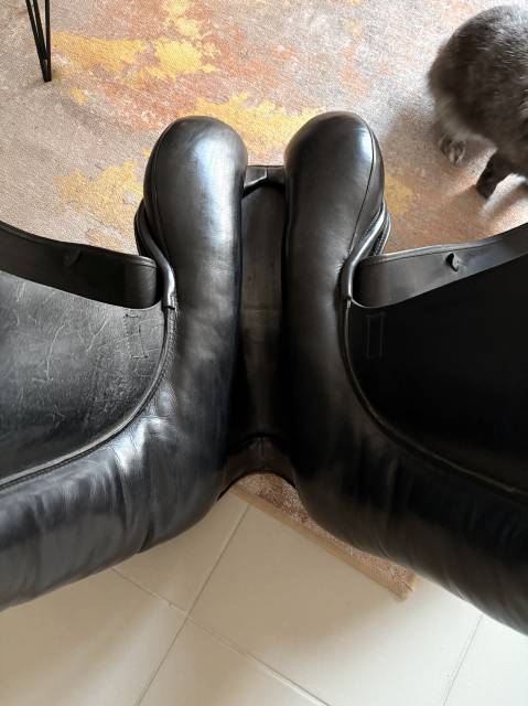 Sella da dressage Zaldi  17" - 2019