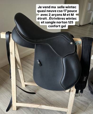 Sella da salto ostacoli Wintec  17" - 2025