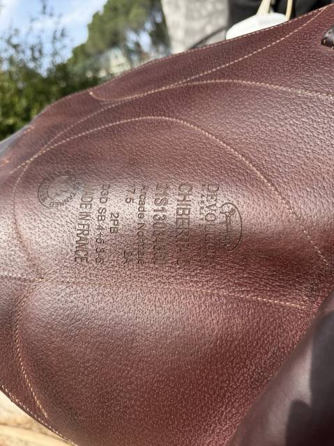 Sella da salto ostacoli Devoucoux  17.5" - 2021