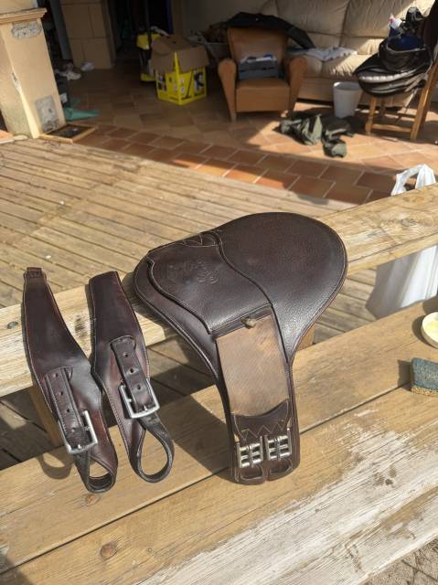 Sella da salto ostacoli Devoucoux  17.5" - 2021