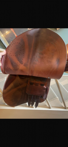 Sella da salto ostacoli Herm&egrave;s  17" - 2020