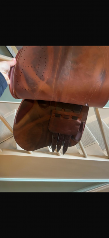 Sella da salto ostacoli Herm&egrave;s  17" - 2020