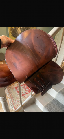 Sella da salto ostacoli Herm&egrave;s  17" - 2020