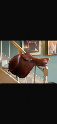 Sella da salto ostacoli Herm&egrave;s  17" - 2020