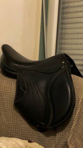 Sella mista Decathlon  17.5" - 2019