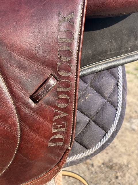 Sella mista Devoucoux  17" - 2016